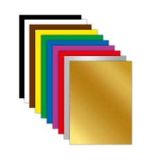 Картон цветной А4 МЕЛОВАННЫЙ ВОЛШЕБНЫЙ 10 листов, 10 цветов, кросс-серия "МИЛЫЕ КОТЫ", 200х290 мм, BRAUBERG, 116982 - фото 2