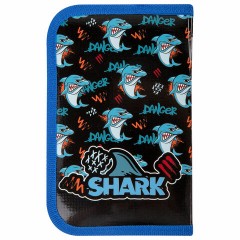 Пенал ПИФАГОР, 1 отделение, ламинированный картон, 19х11 см, "Angry shark", 272243 Пенал ПИФАГОР, 1 отделение, ламинированный картон, 19х11 см, "Angry shark", 272243 - фото 3