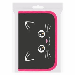 Пенал ПИФАГОР, 1 отделение, ламинированный картон, 19х11 см, "Dark kitten", 273467 Пенал ПИФАГОР, 1 отделение, ламинированный картон, 19х11 см, "Dark kitten", 273467 - фото 7