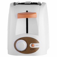 Тостер CENTEK CT-1420, 750 Вт, 2 тоста, 7 режимов, пластик, белый Тостер CENTEK CT-1420, 750 Вт, 2 тоста, 7 режимов, пластик, белый - фото 2