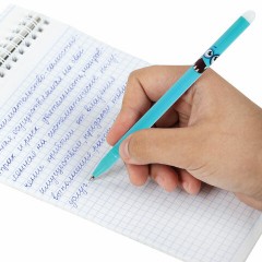 Ручка стираемая гелевая ЮНЛАНДИЯ "Монстрики", корпус ассорти, СИНЯЯ, узел 0,5 мм, линия письма 0,35 мм, 144242 Ручка стираемая гелевая ЮНЛАНДИЯ "Монстрики", корпус ассорти, СИНЯЯ, узел 0,5 мм, линия письма 0,35 мм, 144242 - фото 6