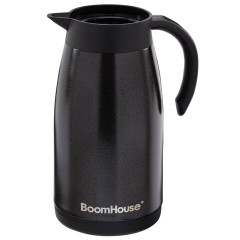 Чайник-термос 1 л, BOOMHOUSE (БУМХАУС) COFFEE BREAK, нержавеющая сталь SUS304, черный, ТЕРМОЧАЙНИК, 700328 - фото 3