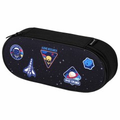 Пенал-футляр BRAUBERG, 1 отделение, органайзер, полиэстер, 22x9х5 см, "Open space", 272313 - фото 2