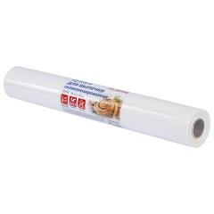 Бумага для выпечки силиконизированная, пергамент 38 см х 50 м, цвет белый, LAIMA, CH, 609586