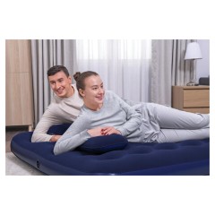 Надувной матрас 152х203х22 см с подушками и насосом, до 300 кг, BESTWAY, 67374 - фото 6