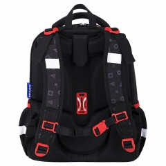 Ранец BRAUBERG LUMINOUS, 2 отделения, с брелоком, "Danger", СВЕТЯЩИЙСЯ РИСУНОК, 38х29х16 см, 272069 Ранец BRAUBERG LUMINOUS, 2 отделения, с брелоком, "Danger", СВЕТЯЩИЙСЯ РИСУНОК, 38х29х16 см, 272069 - фото 5