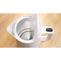 Чайник BOSCH TWK3M121, 1,7 л, 2400 Вт, закрытый нагревательный элемент, пластик, белый - фото 5