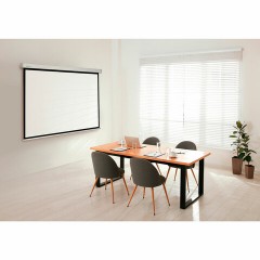 Экран Cactus Motoscreen CS-PSM-180x180, 180x180 см, 1:1, настенно-потолочный моторизованный, белый Экран Cactus Motoscreen CS-PSM-180x180, 180x180 см, 1:1, настенно-потолочный моторизованный, белый - фото 4