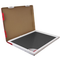 Доска магнитно-маркерная стеклянная 60х90 см, 3 магнита, ЧЕРНАЯ, BRAUBERG, 236748 - фото 8