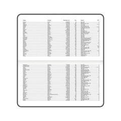 Еженедельник датированный 2026 с резинкой 171х93 мм, BRAUBERG, твердый, УФ-ЛАК, 64 л., "Marble", 117357 - фото 11