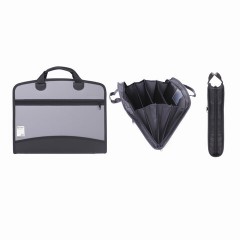 Папка-портфель пластиковая BRAUBERG А4+ (375х305х60 мм), 4 отделения, 2 кармана, серая, 228685 Папка-портфель пластиковая BRAUBERG А4+ (375х305х60 мм), 4 отделения, 2 кармана, серая, 228685 - фото 14