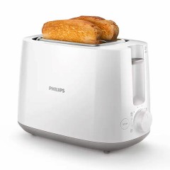 Тостер PHILIPS HD2581/00, 830 Вт, 2 тоста, 8 режимов, пластик, белый Тостер PHILIPS HD2581/00, 830 Вт, 2 тоста, 8 режимов, пластик, белый - фото 2