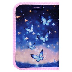 Пенал BRAUBERG с наполнением, 1 отделение, 1 откидная планка, 24 предмета, 21х14 см, "Night catcher", 273530 - фото 3