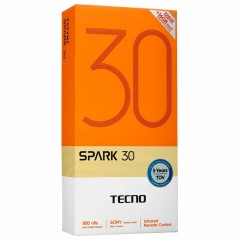 Смартфон TECNO SPARK 30, 2 SIM, 6,78", 4G, 64/13 Мп, 8/128, чёрный, пластик, TCN-KL6.8.128.BK, TCNKL6.8.128.BK - фото 7