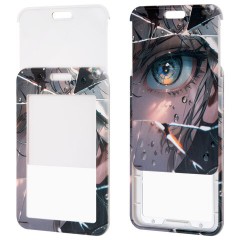 Бейдж вертикальный с 3D-печатью "Отражение" (85х54 мм), с рулеткой, СЛАЙДЕР, FUNSTER (ФАНСТЕР), 238841 - фото 4