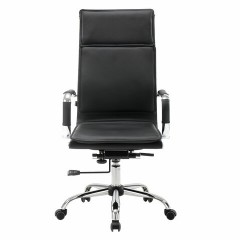 Кресло офисное BRABIX "Cube EX-523", экокожа, хром, черное, 531946 - фото 6