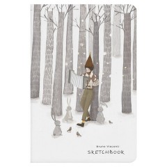 Скетчбук, слоновая кость+черная бумага 80 г/м2, 140х210 мм, 112 л, книжный твердый переплет, "МИКС", 3-555 Скетчбук, слоновая кость+черная бумага 80 г/м2, 140х210 мм, 112 л, книжный твердый переплет, "МИКС", 3-555 - фото 5
