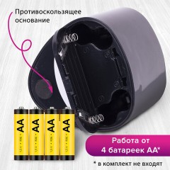 Точилка электрическая BRAUBERG DUAL (для 2 диаметров карандашей!), 4 батарейки АА, черная, 270581 Точилка электрическая BRAUBERG DUAL (для 2 диаметров карандашей!), 4 батарейки АА, черная, 270581 - фото 15