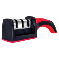 Точилка для ножей (ножеточка) ручная, трёхзонная (грубая, чистовая, шлифовка) DASWERK (ДАСВЕРК), 608134 - фото 2