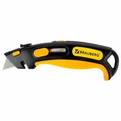 Нож универсальный мощный, BRAUBERG METALLIC PRO, автофиксатор, функция автовозврата, 238737 Нож универсальный мощный, BRAUBERG METALLIC PRO, автофиксатор, функция автовозврата, 238737 - фото 11