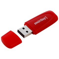Флеш-диск 16 GB SMARTBUY Scout USB 2.0, красный, SB016GB2SCR Флеш-диск 16 GB SMARTBUY Scout USB 2.0, красный, SB016GB2SCR - фото 2