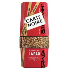 Кофе растворимый CARTE NOIRE "Japan" 90 г, стеклянная банка, сублимированный, 4071127