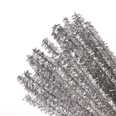 Проволока синельная для творчества "Блестящая", серебряная, 30 шт., 0,6х30 см, ОСТРОВ СОКРОВИЩ, 661544 - фото 3