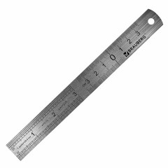 Линейки металлические КОМПЛЕКТ 3 шт. (15 см, 30 см, 50 см), BRAUBERG, 210810 Линейки металлические КОМПЛЕКТ 3 шт. (15 см, 30 см, 50 см), BRAUBERG, 210810 - фото 5