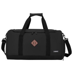 Сумка спортивная HEIKKI MOVE RENOWNED (ХЕЙКИ), отделение для обуви, черная, 28x51x26 см, 273909 - фото 2