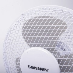 Вентилятор настольный SONNEN FT23-B6, d=23 см, 25 Вт, на подставке, 2 скоростных режима, белый/серый, 451038 Вентилятор настольный SONNEN FT23-B6, d=23 см, 25 Вт, на подставке, 2 скоростных режима, белый/серый, 451038 - фото 7