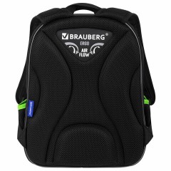 Ранец BRAUBERG QUADRO, 3 отделения, с брелком, "Tyrannosaur", светящийся рисунок, 37х28х18 см, 272021 - фото 6