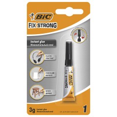 Клей моментальный (суперклей) BIC, 3 г, блистер, 902085 Клей моментальный (суперклей) BIC, 3 г, блистер, 902085 - фото 2