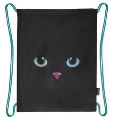 Папка на молнии с ручками А4, мешок для обуви 42х33 см, пенал 20х10 см, "Black cat" НАБОР BRAUBERG, 271434 Папка на молнии с ручками А4, мешок для обуви 42х33 см, пенал 20х10 см, "Black cat" НАБОР BRAUBERG, 271434 - фото 6