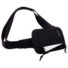 Сумка на плечо HEIKKI BLASTER (ХЕЙКИ) с карманом, черная, 20х14х5 см, 272634 - фото 8