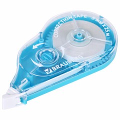 Корректирующая лента BRAUBERG MAXI PLUS, 5 мм х 25 м, механизм перемотки, корпус голубой, блистер, 272500 Корректирующая лента BRAUBERG MAXI PLUS, 5 мм х 25 м, механизм перемотки, корпус голубой, блистер, 272500 - фото 4