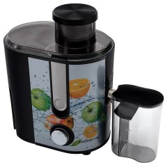 Соковыжималка POLARIS PEA 0829 Fruit Fusion, 800 Вт, стакан 0,35 л, емкость жмыха 1 л, пластик, сталь/черный, 15935 - фото 4