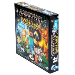 Игра настольная "Кубикрафт пиксельное приключение 10 в 1", 10 КОР, 5985 - фото 5