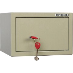 Сейф мебельный BRABIX "D-18m", 180х270х236 мм, 5 кг, ключевой замок, крепление к стене, 291161 Сейф мебельный BRABIX "D-18m", 180х270х236 мм, 5 кг, ключевой замок, крепление к стене, 291161 - фото 2