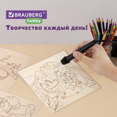 Заготовки деревянные для выжигания "Сказочные мотивы", 5 шт., 10 рисунков, 15х15 см, BRAUBERG HOBBY, 665306 Заготовки деревянные для выжигания "Сказочные мотивы", 5 шт., 10 рисунков, 15х15 см, BRAUBERG HOBBY, 665306 - фото 14