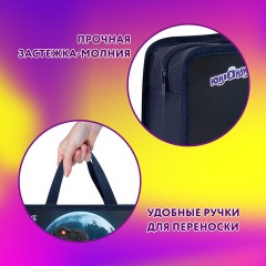 Папка на молнии с ручками ЮНЛАНДИЯ А4, 1 отделение, пластик, 80 мм, "Beware", 272156 Папка на молнии с ручками ЮНЛАНДИЯ А4, 1 отделение, пластик, 80 мм, "Beware", 272156 - фото 8