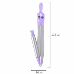 Готовальня BRAUBERG SCHOOL KIT, 9 предметов, циркуль 125 мм, чертежные принадлежности, лаванда, 210713 Готовальня BRAUBERG SCHOOL KIT, 9 предметов, циркуль 125 мм, чертежные принадлежности, лаванда, 210713 - фото 12