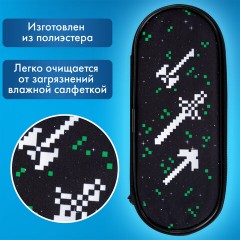 Пенал-футляр BRAUBERG, 1 отделение, органайзер, полиэстер, 22x9х5 см, "Digital tools", 273568 - фото 7