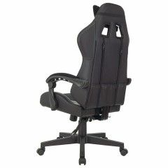 Кресло компьютерное BRABIX "Striker GM-121", синхромеханизм, 2 подушки, экокожа/велюр, черное, 532962 Кресло компьютерное BRABIX "Striker GM-121", синхромеханизм, 2 подушки, экокожа/велюр, черное, 532962 - фото 6