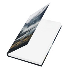 Ежедневник датированный 2026 145х215 мм, А5, STAFF, ламинированная обложка, "Туман", 117313 - фото 3