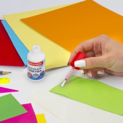 Клей ПВА УСИЛЕННЫЙ 20 г с кисточкой (бумага, фотографии, картон, дерево), BRAUBERG Extra, 272998 Клей ПВА УСИЛЕННЫЙ 20 г с кисточкой (бумага, фотографии, картон, дерево), BRAUBERG Extra, 272998 - фото 5