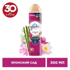 Освежитель воздуха аэрозольный 300 мл, GLADE "Японский сад" - фото 3