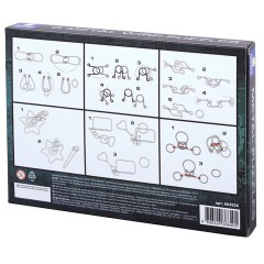 Головоломки металлические большие ЗОЛОТАЯ СКАЗКА, набор 6 штук, MEDIUM level, 664926 Головоломки металлические большие ЗОЛОТАЯ СКАЗКА, набор 6 штук, MEDIUM level, 664926 - фото 9