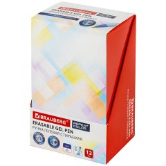 Ручка стираемая гелевая с эргономичным грипом BRAUBERG REPEAT COLOR, СИНЯЯ, ассорти, 0,5 мм,144072 - фото 12