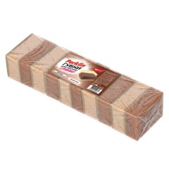 Губки для посуды 9,5х6,5х4 см, XL, ЭКСТРА ПЕНА, КОМПЛЕКТ 10 штук, КРУПНОПОРИСТЫЕ, цвет шоколад, PERKLIN (ПЕРКЛИН), 702736 - фото 3