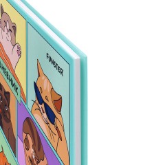 Дневник 5-11 класс 48 л., твердый, FUNSTER (ФАНСТЕР), выборочный лак, с подсказом, "Мемные коты", 107617 - фото 4
